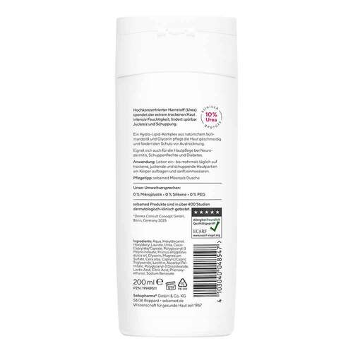 Sebamed Akut Lotion Urea 10% parfumfrei - 2