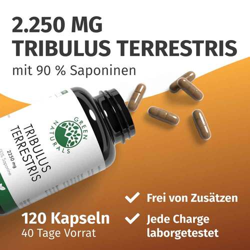 Green Naturals Tribulus Terrestris 2250 mg veg.Kps - 2