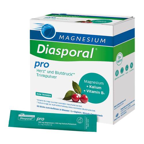 Magnesium Diasporal pro Herz und Blutdruck Pulver - 1