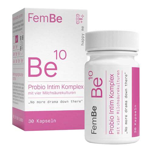 Fembe Be10 Probio Intim Komplex Milchs&auml;urekulturen Kapseln - 1
