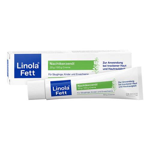 Linola Fett Nachtkerzen&ouml;l 20 g / 100 g Creme - 1