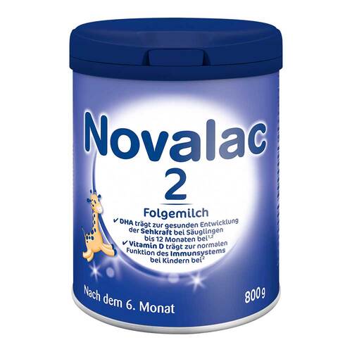Novalac 2 Folge-Milchnahrung Pulver nach dem 6.Monat - 1