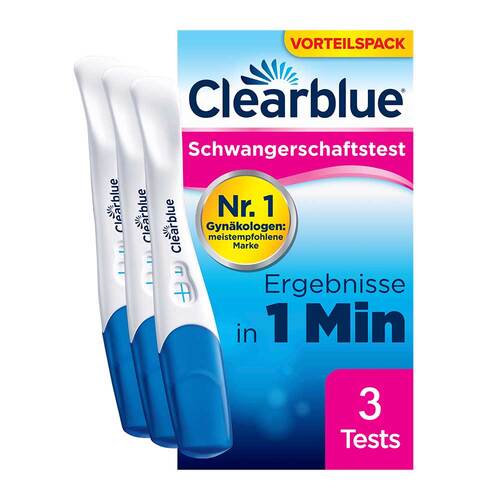 Clearblue Schwangerschaftstest schnelle Erkennung - 1