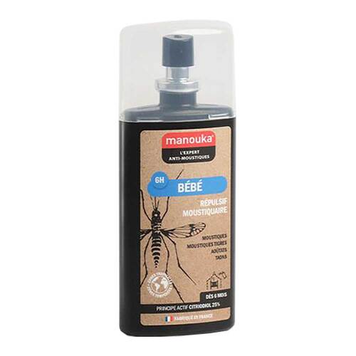Manouka M&uuml;ckenschutz Spray f&uuml;r Babys - 1