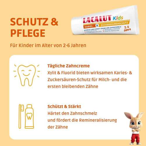 Lacalut Kids Karies & Zuckersäurenschutz 2 - 6 Jahre - 4