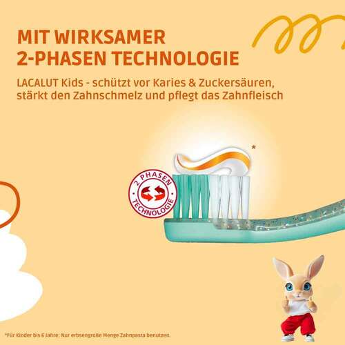 Lacalut Kids Karies & Zuckersäurenschutz 2 - 6 Jahre - 5