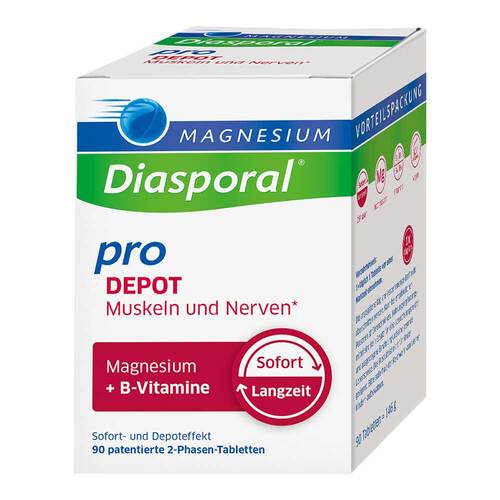 Magnesium Diasporal pro + B-Vit.DEPOT Musk. + Nerv.Tab - 2