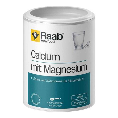 Raab Vitalfood Calcium mit Magnesium Pulver - 1