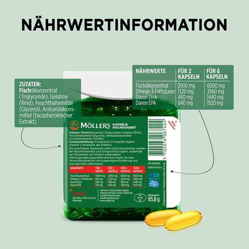 M&ouml;ller`s Omega-3 Kapseln hochdosiert - 3