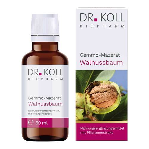 Gemmo-Mazerat Walnussbaum Dr. Koll Juglans regia Tropfen - 1