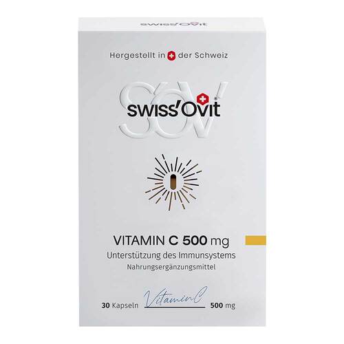 Swissovit Vitamin C 500 mg Immunschutz Kapseln - 1
