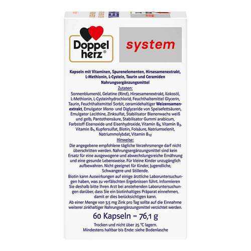 Doppelherz Hair Essential system Kapseln - 3