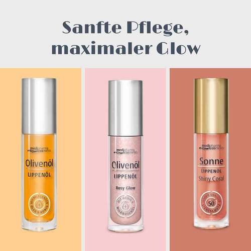 Sonne Lippen&ouml;l shiny coral LSF 50 - 5