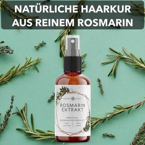 Rosmarinextrakt f&uuml;r Haare &amp; Kopfhaut Nordic Pure Spray - 4