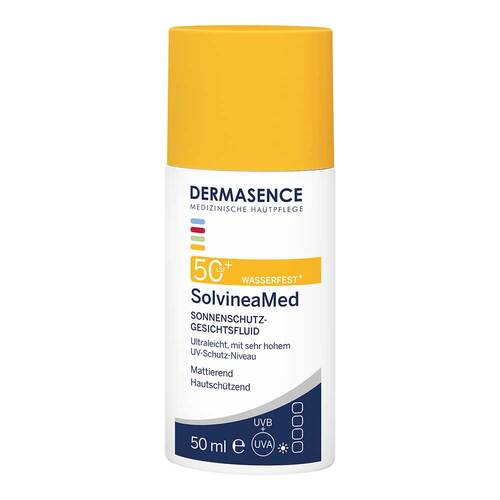 Dermasence Solvineamed Sonnenschutz Gesichts Fluid LSF 50 + - 2