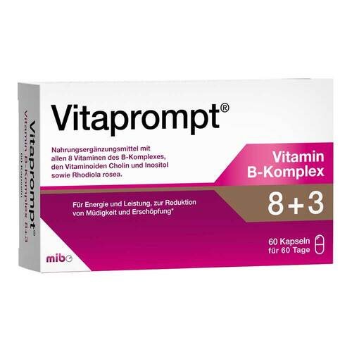 Vitaprompt Vitamin B-Komplex 8 + 3 Kapseln - 1