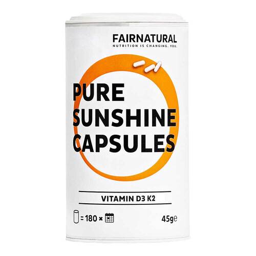 Fairnatural Vitamin D3 2500 I.E. + K2 MK-7 all-trans - 1