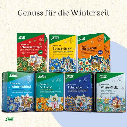 Winter-Trolle Wintertee Gew&uuml;rztee Bio Salus Fbeutel  - 5
