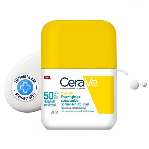 Cerave Sonnenschutz Fluid Invisi.feuchtigk.SPF 50 - 1
