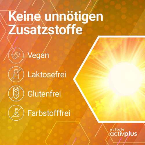 Activplus Vitamin D3 5000 I.E. + K2 Depot Tabletten - 6