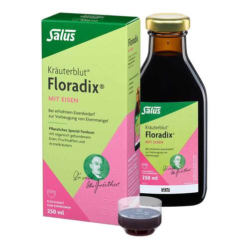 Floradix mit Eisen Fl&uuml;ssigkeit zum Einnehmen - 1