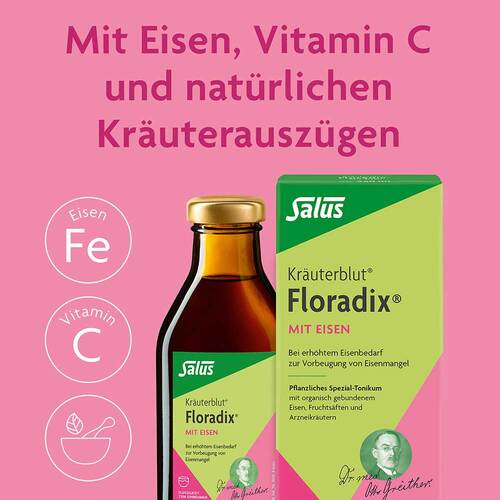 Floradix mit Eisen Fl&uuml;ssigkeit zum Einnehmen - 3
