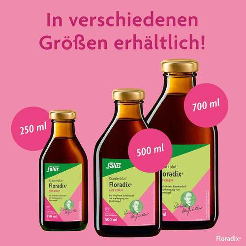 Floradix mit Eisen Fl&uuml;ssigkeit zum Einnehmen - 8