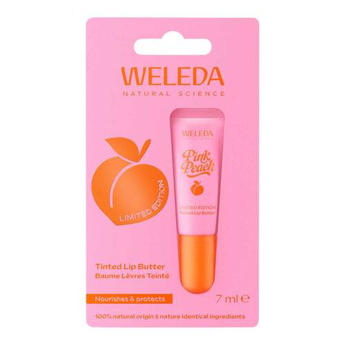 Weleda Pink Peach tinded Lip Butter - 1