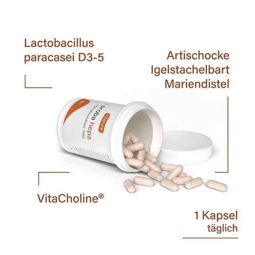 Probahepa Lebergesundh. + 60mg L.paracasei D3.5 Kapseln  - 3