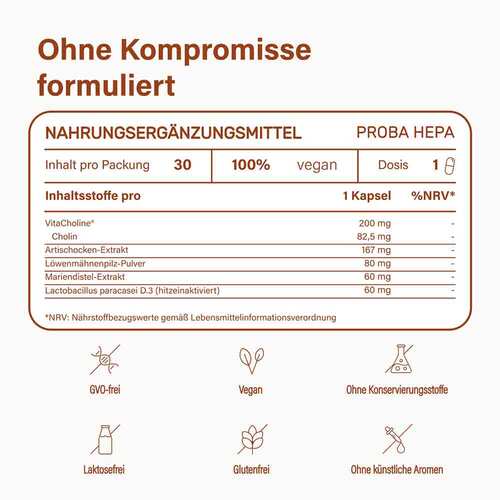 Probahepa Lebergesundh. + 60mg L.paracasei D3.5 Kapseln  - 4