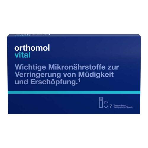 Orthomol Vital Trinkfl&auml;schchen / Kapseln Kombipack. - 1