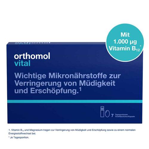 Orthomol Vital Trinkfl&auml;schchen / Kapseln Kombipack. - 2