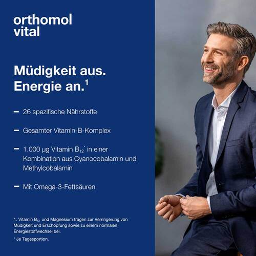 Orthomol Vital Trinkfl&auml;schchen / Kapseln Kombipack. - 4