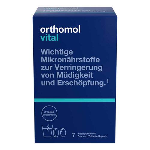 Orthomol Vital Granulat / Tablette / Kapseln Orange - 1