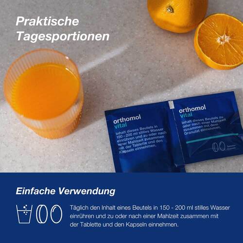 Orthomol Vital Granulat / Tablette / Kapseln Orange - 7