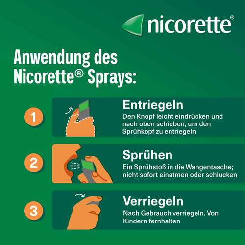 Nicorette Mint Spray 1 mg / Spr&uuml;hsto&szlig; - 5