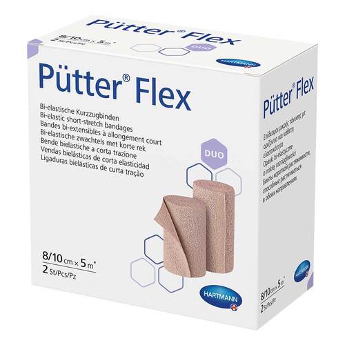 P&uuml;tter Flex Duo Binde 8 / 10 cmx5 m - 1