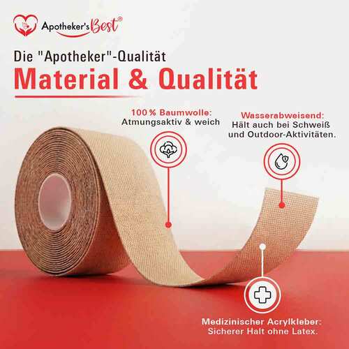 Apothekers Best Moleskin Tape 5 cmx5 m - 3