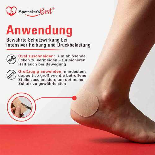 Apothekers Best Moleskin Tape 5 cmx5 m - 7