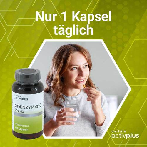 Activplus Coenzym Q10 200 mg Kapseln - 5