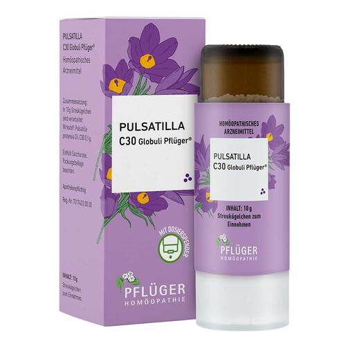 Pulsatilla C 30 Globuli Pfl&uuml;ger Globulispender - 1