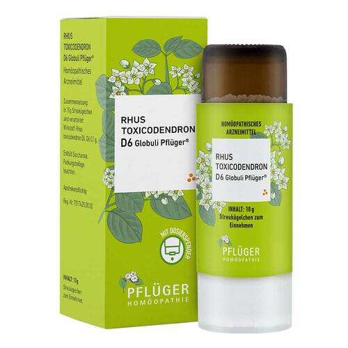 Rhus Toxicodendronicodendron D 6 Globuli Pfl&uuml;ger Globulisp. - 1