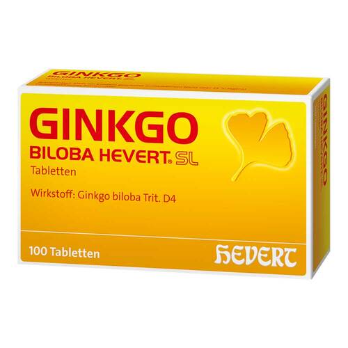Ginkgo biloba Hevert SL Tabletten - 1