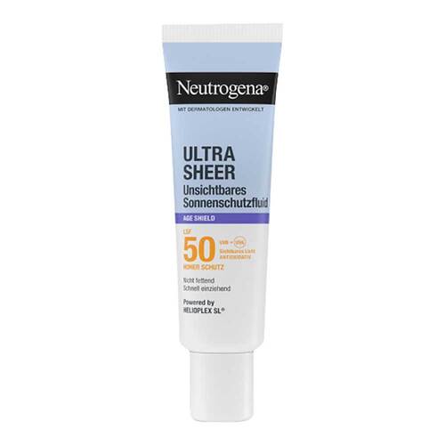 Neutrogena Ultra Sheer unsichtbares Age-Shield Sonnschutzfluid LSF50 - 2