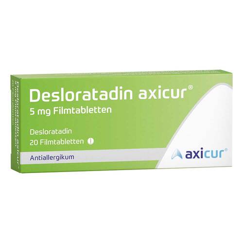 Desloratadin axicur 5 mg Filmtabletten - 1