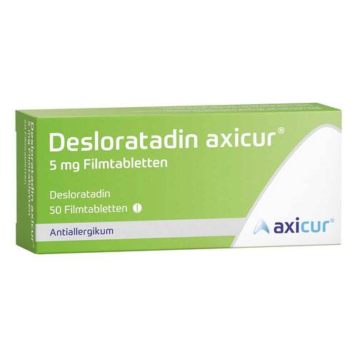 Desloratadin axicur 5 mg Filmtabletten - 1