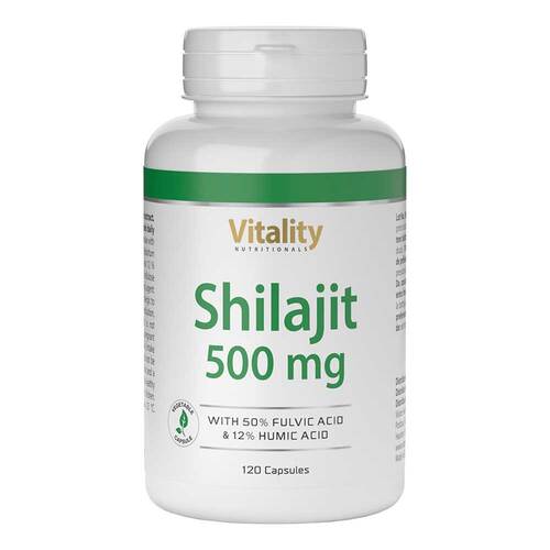 Shilajit 500 mg Mumijo Kapseln - 1