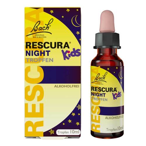 Bachbl&uuml;ten Rescura Night Kids Tropfen alkoholfrei - 1