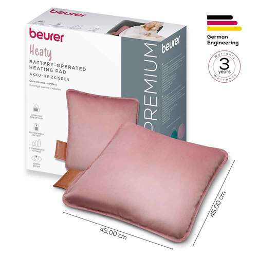 Beurer HK77 Heaty Akku-Heizkissen blush-rose - 2