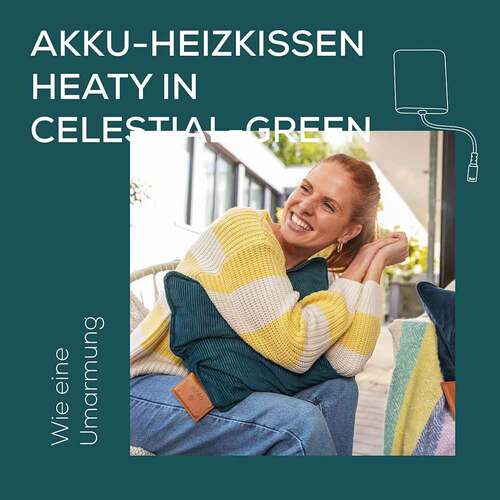 Beurer HK77 Heaty Akku-Heizkissen celestial-green - 3